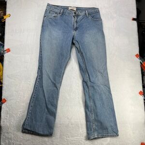 Signature by Levi Strauss Stretch Bootcut Jeans Women's 14 Blue Classic - 34X31
